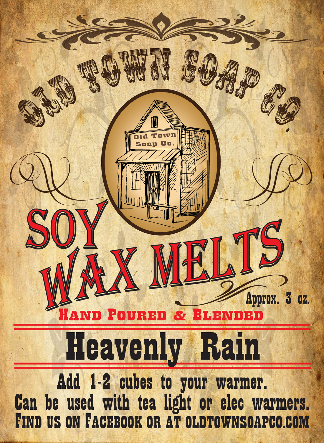 Heavenly Rain Wax Melts