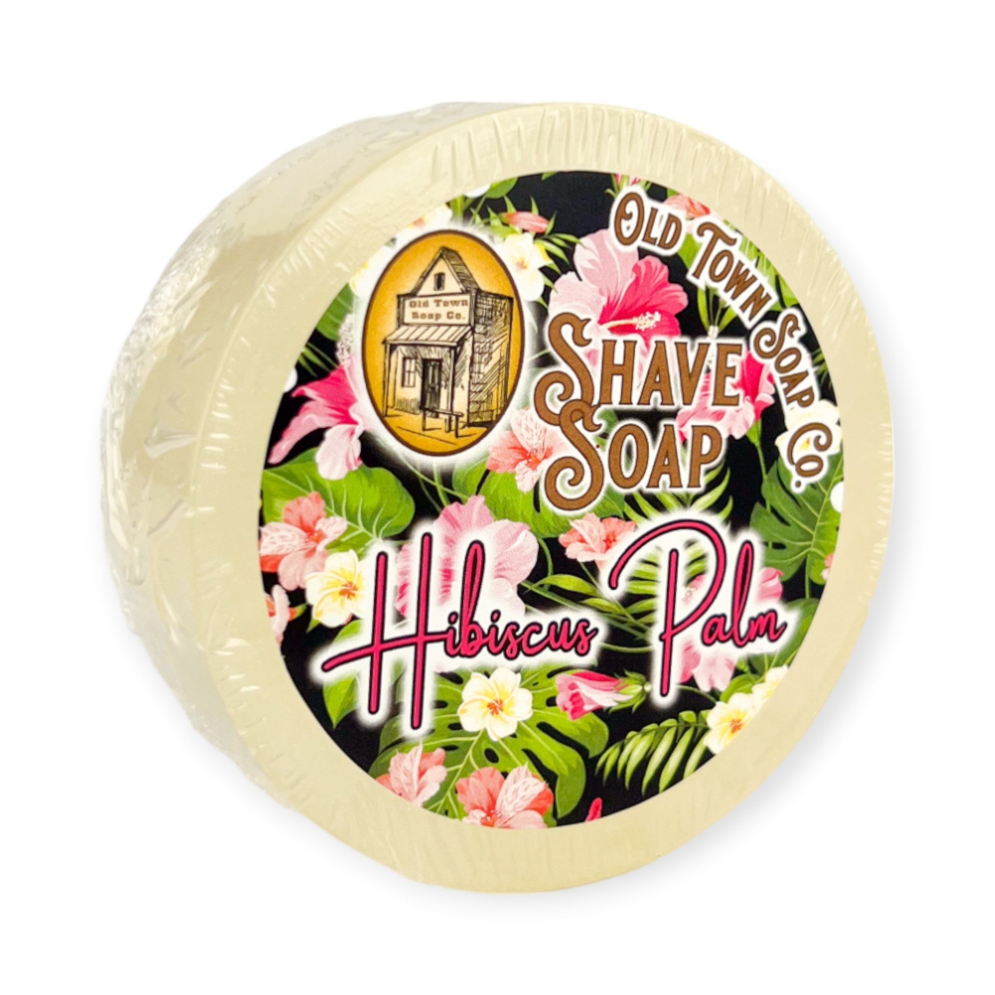 Hibiscus Palm Shave Soap - Old Town Soap Co.