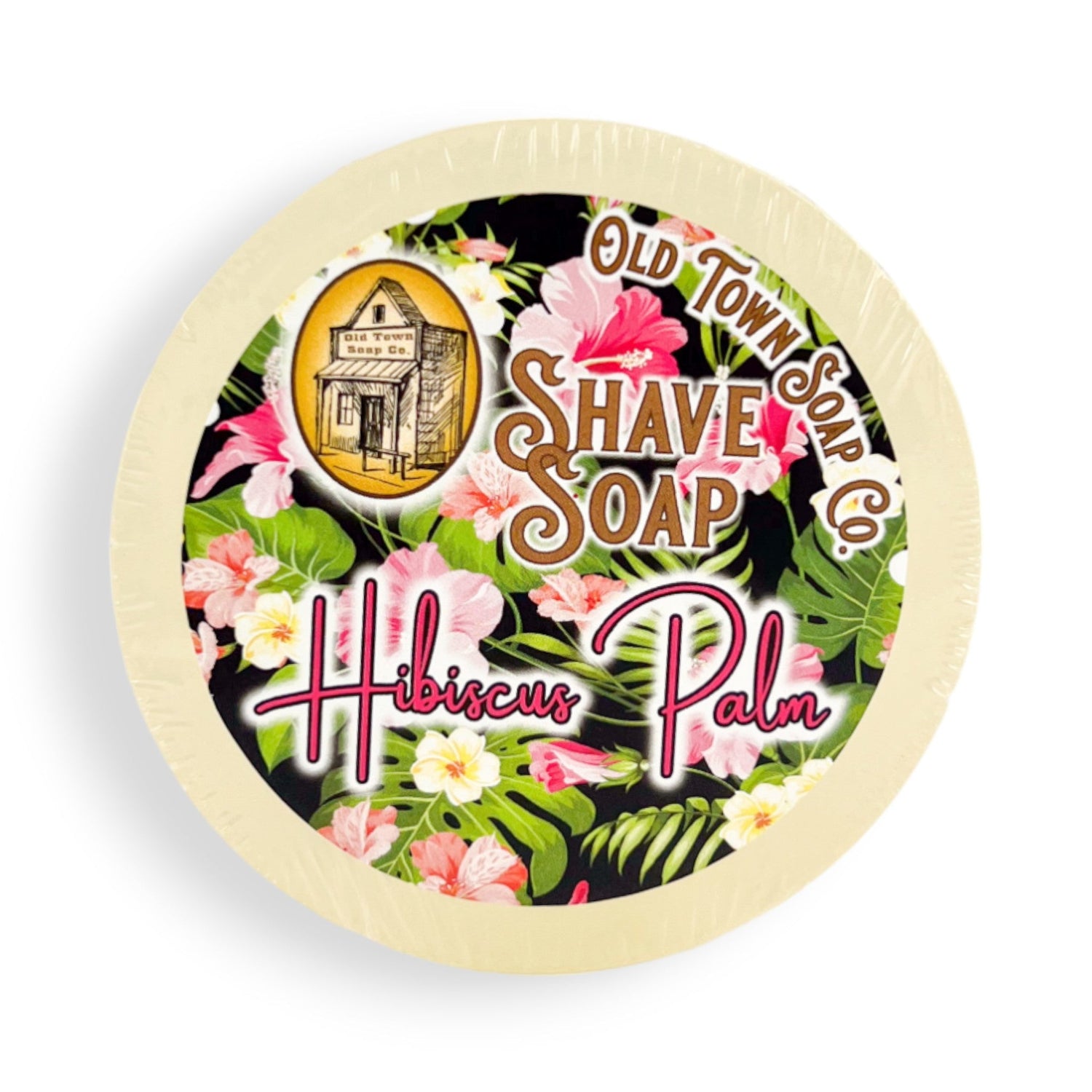 Hibiscus Palm Shave Soap - Old Town Soap Co.