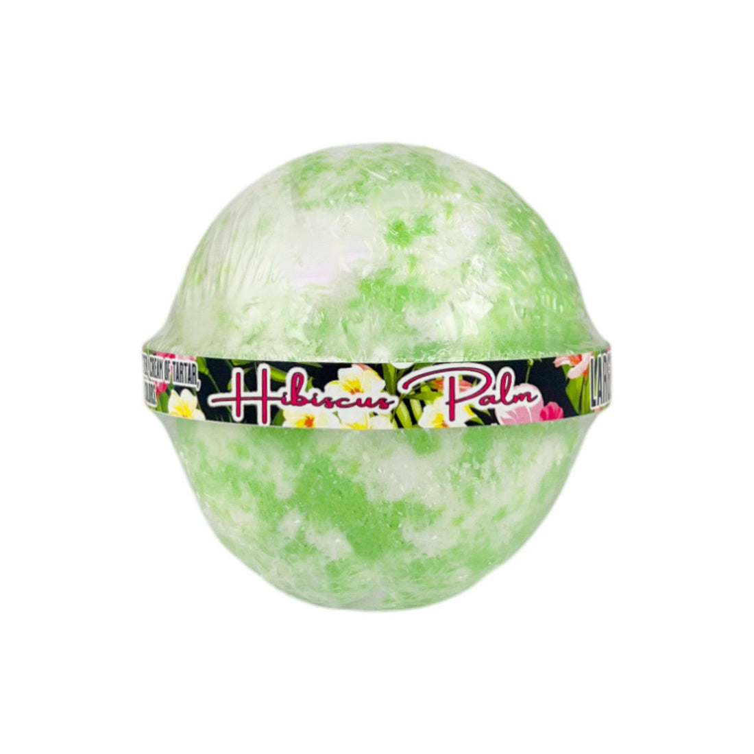Hibiscus Palm Bath Bomb -Large