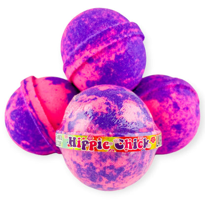 Hippie Chick Bath Bomb -Large - Old Town Soap Co.