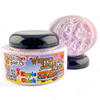 Hippie Chick -Whipped Sugar Scrub Soap - Old Town Soap Co.