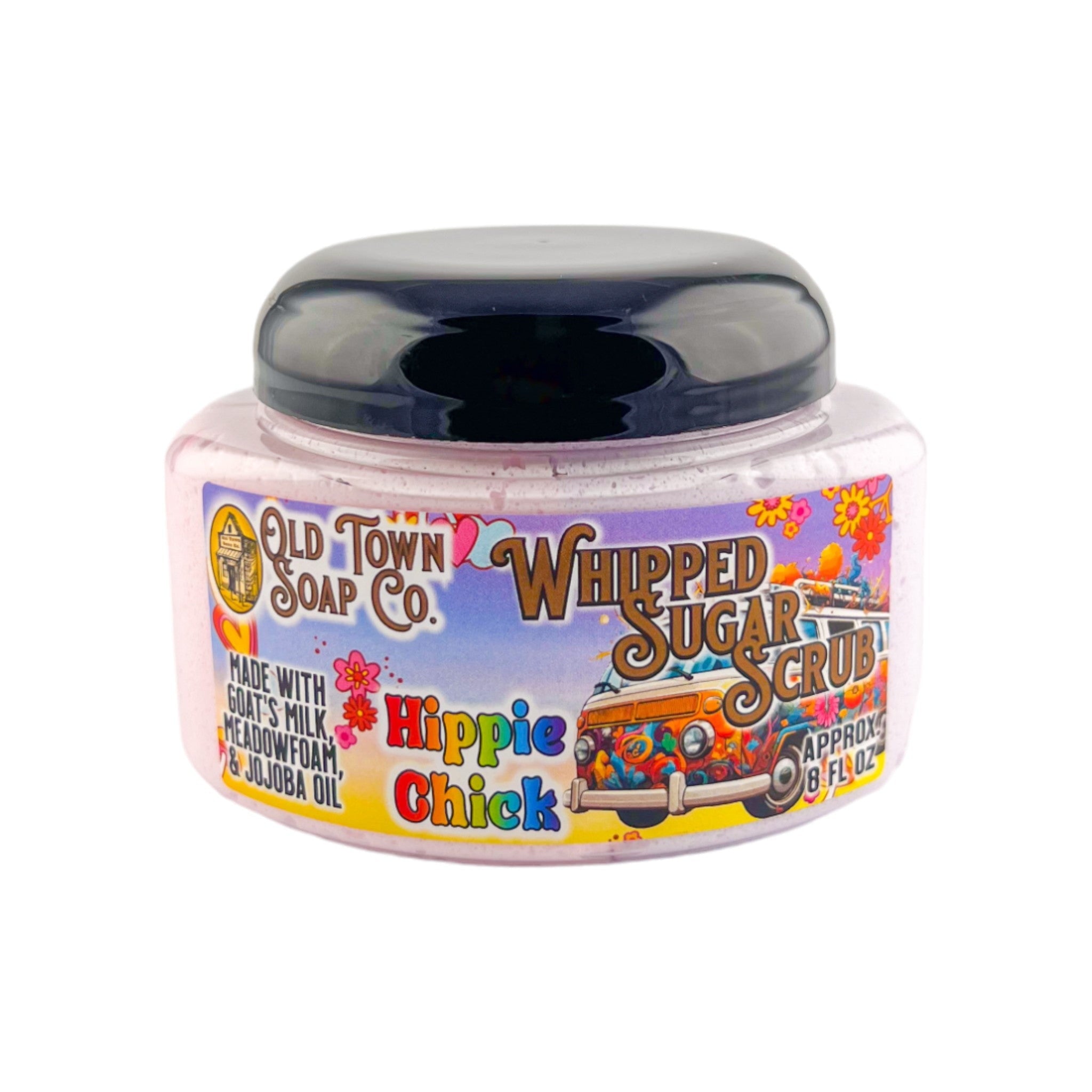 Hippie Chick -Whipped Sugar Scrub Soap - Old Town Soap Co.