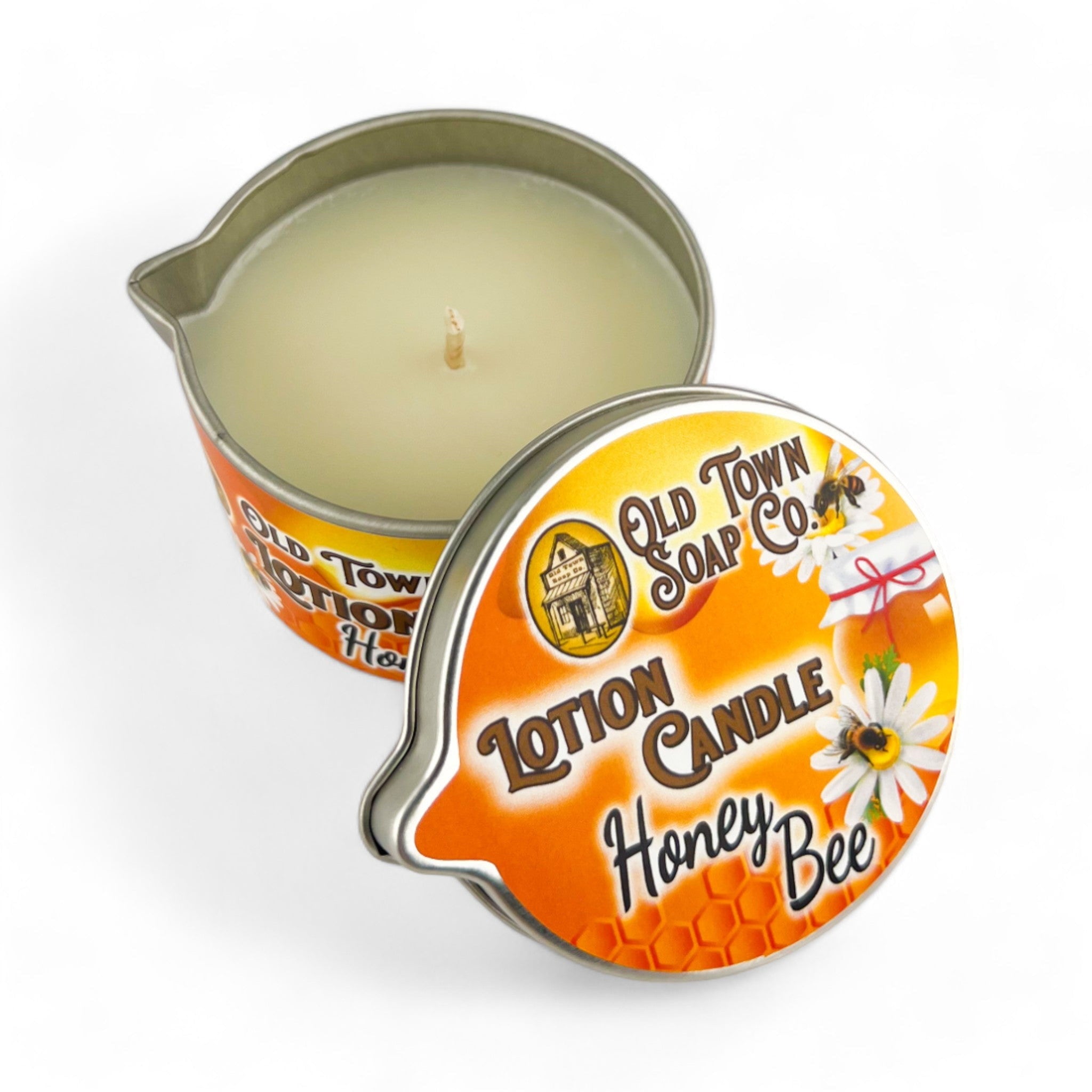 Honey Bee -Lotion Candle - Old Town Soap Co.