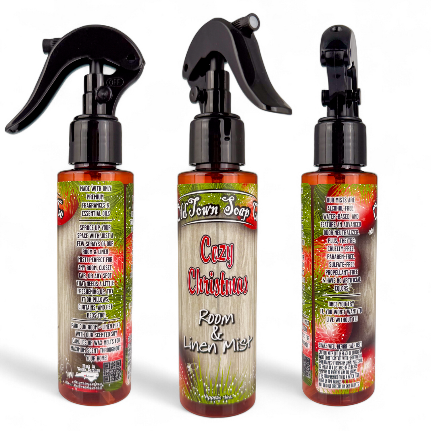 Cozy Christmas Room+Linen Mist