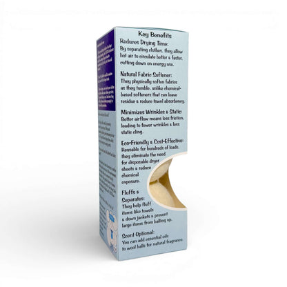 Box 3XL Wool Dryer Balls - Old Town Soap Co.