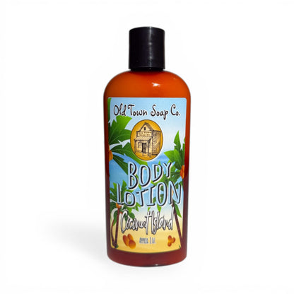 Coconut Island Body Lotion - Old Town Soap Co.