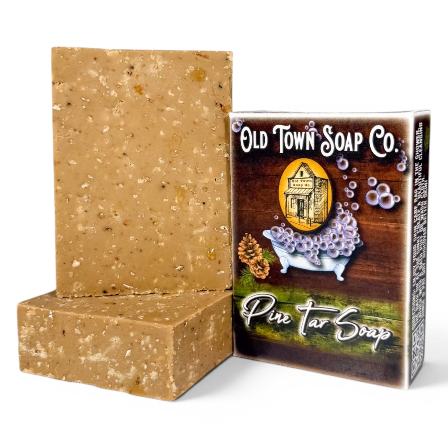 Pine Tar Soap -Bar Soap - Old Town Soap Co.