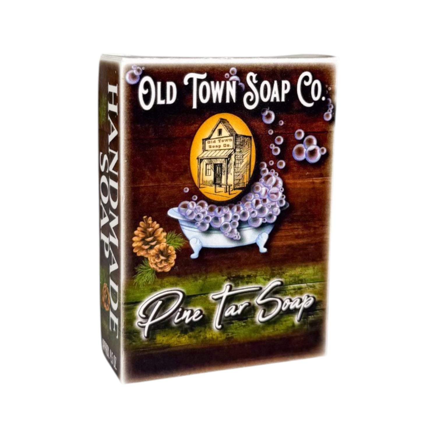 Pine Tar Soap -Bar Soap - Old Town Soap Co.