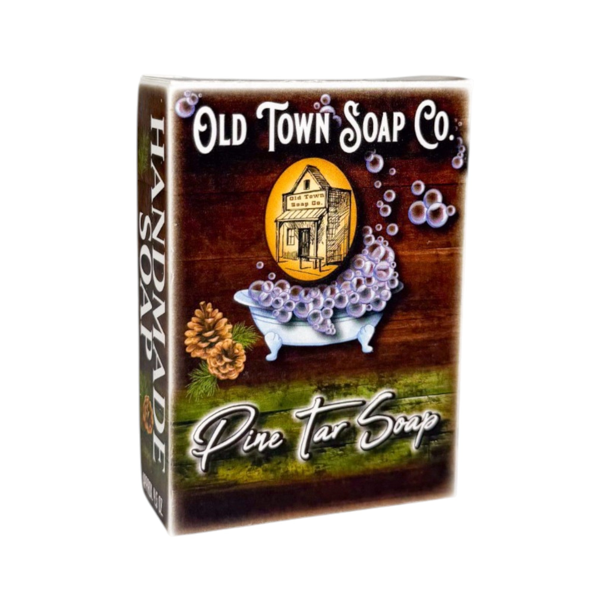 Pine Tar Soap -Bar Soap - Old Town Soap Co.