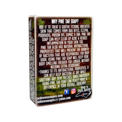 Pine Tar Soap -Bar Soap - Old Town Soap Co.