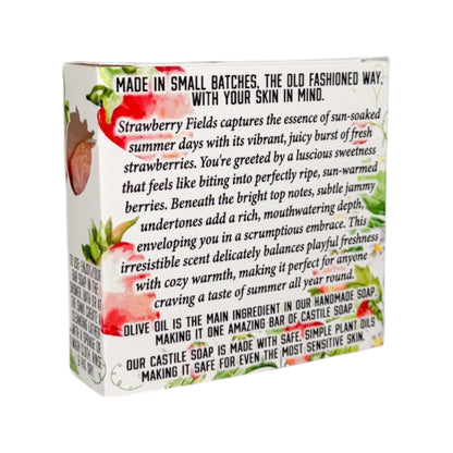 Strawberry Fields -Bar Soap - Old Town Soap Co.