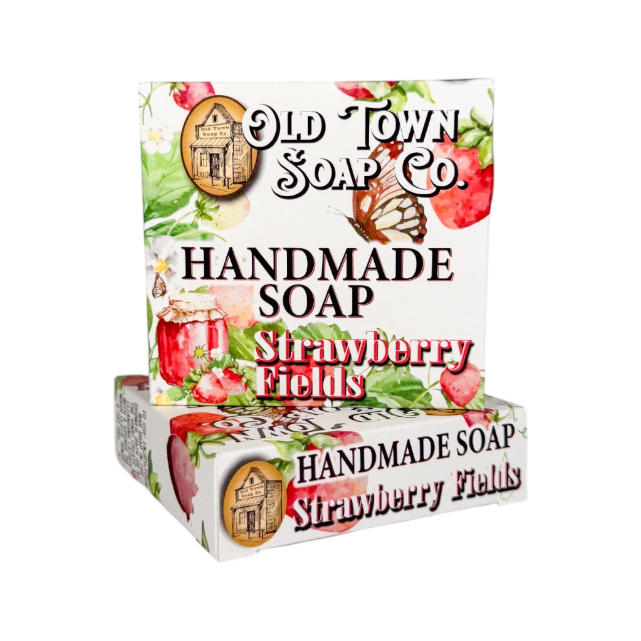Strawberry Fields -Bar Soap - Old Town Soap Co.