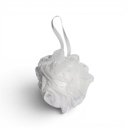 White Bath Puff