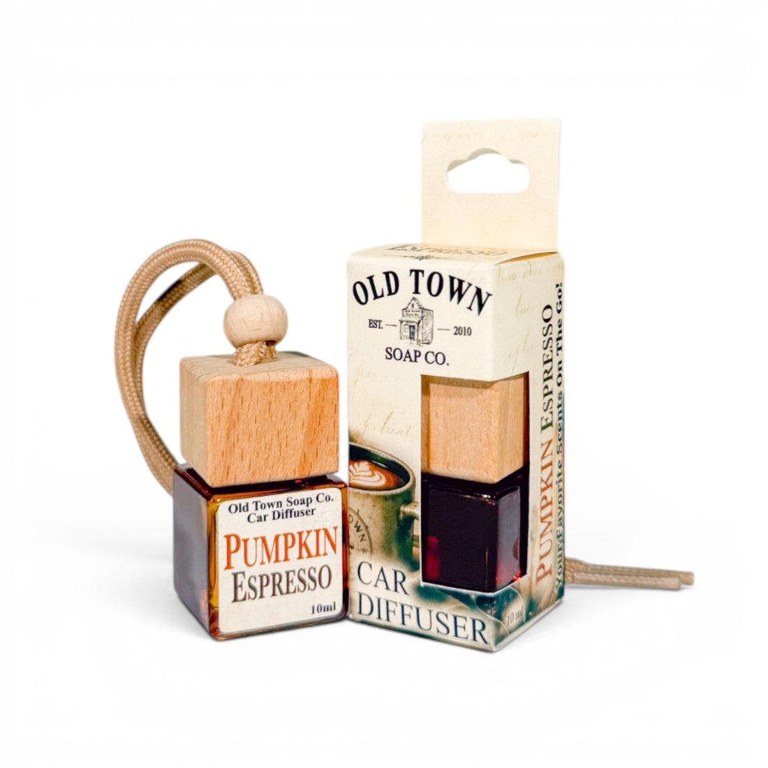 Pumpkin Espresso Car Diffuser