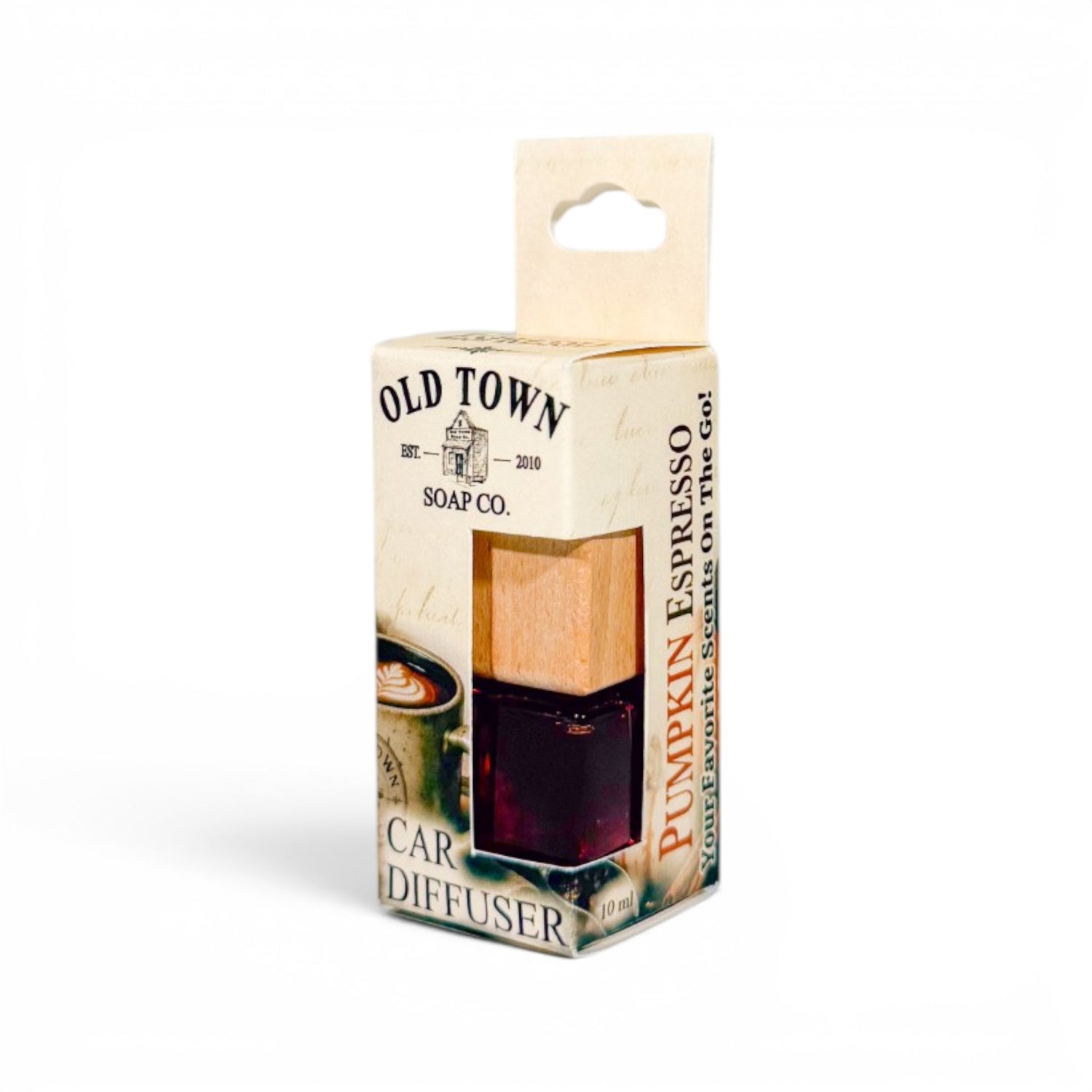 Pumpkin Espresso Car Diffuser