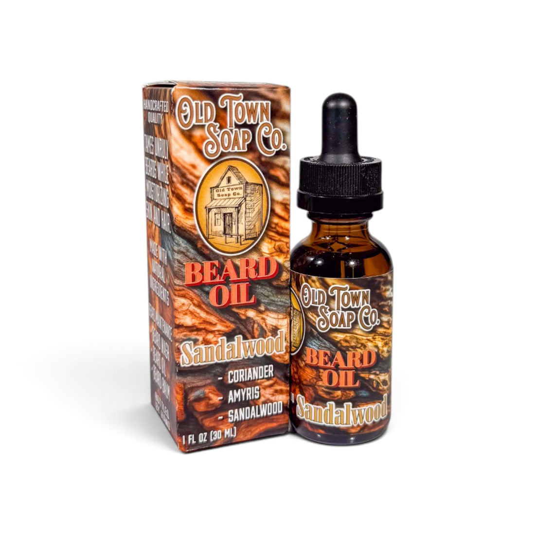 Sandalwood Beard Oil - Old Town Soap Co.