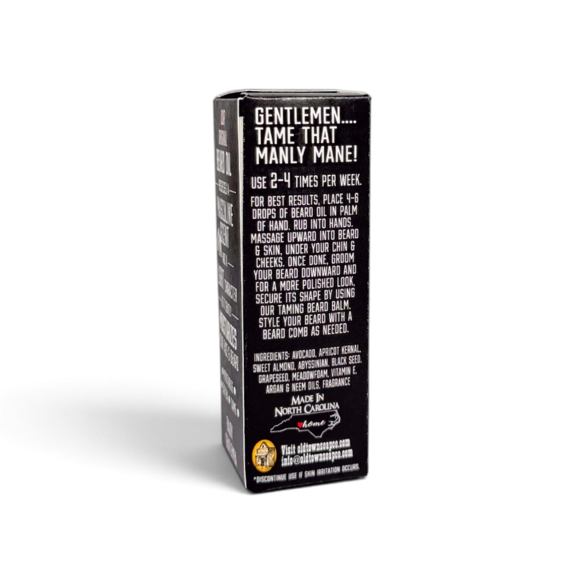 The Perfect Man Beard Oil - Old Town Soap Co.