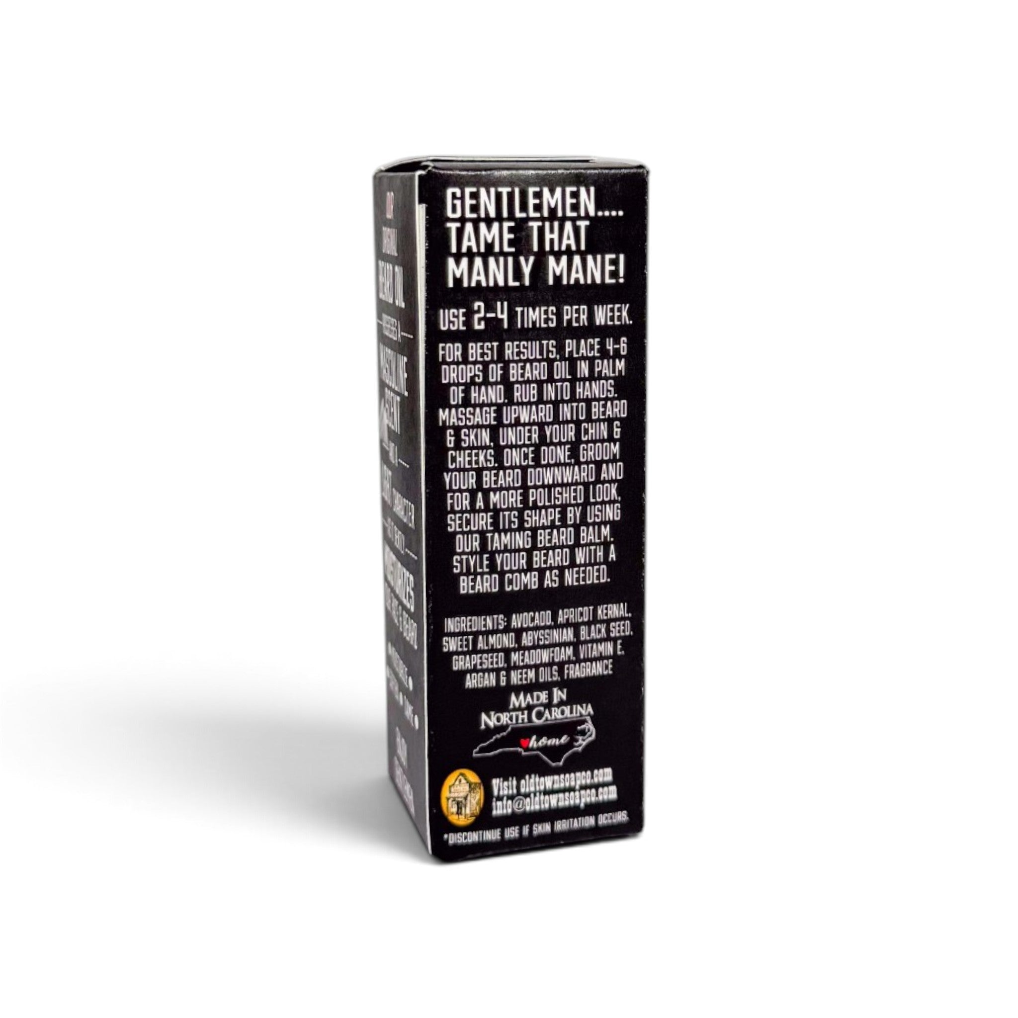 The Perfect Man Beard Oil - Old Town Soap Co.