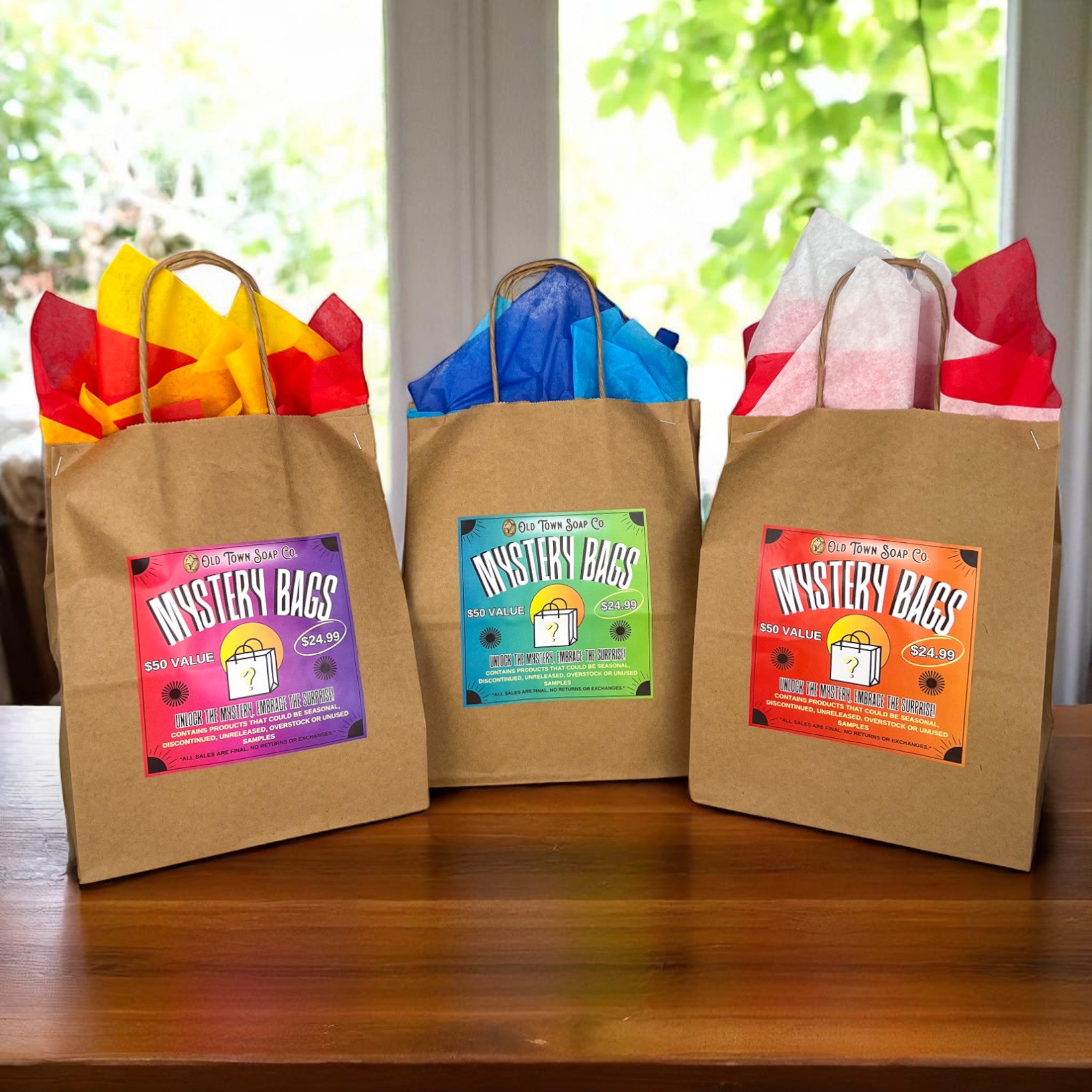 Limited Time Mystery Bags! - Choose from 3 colors