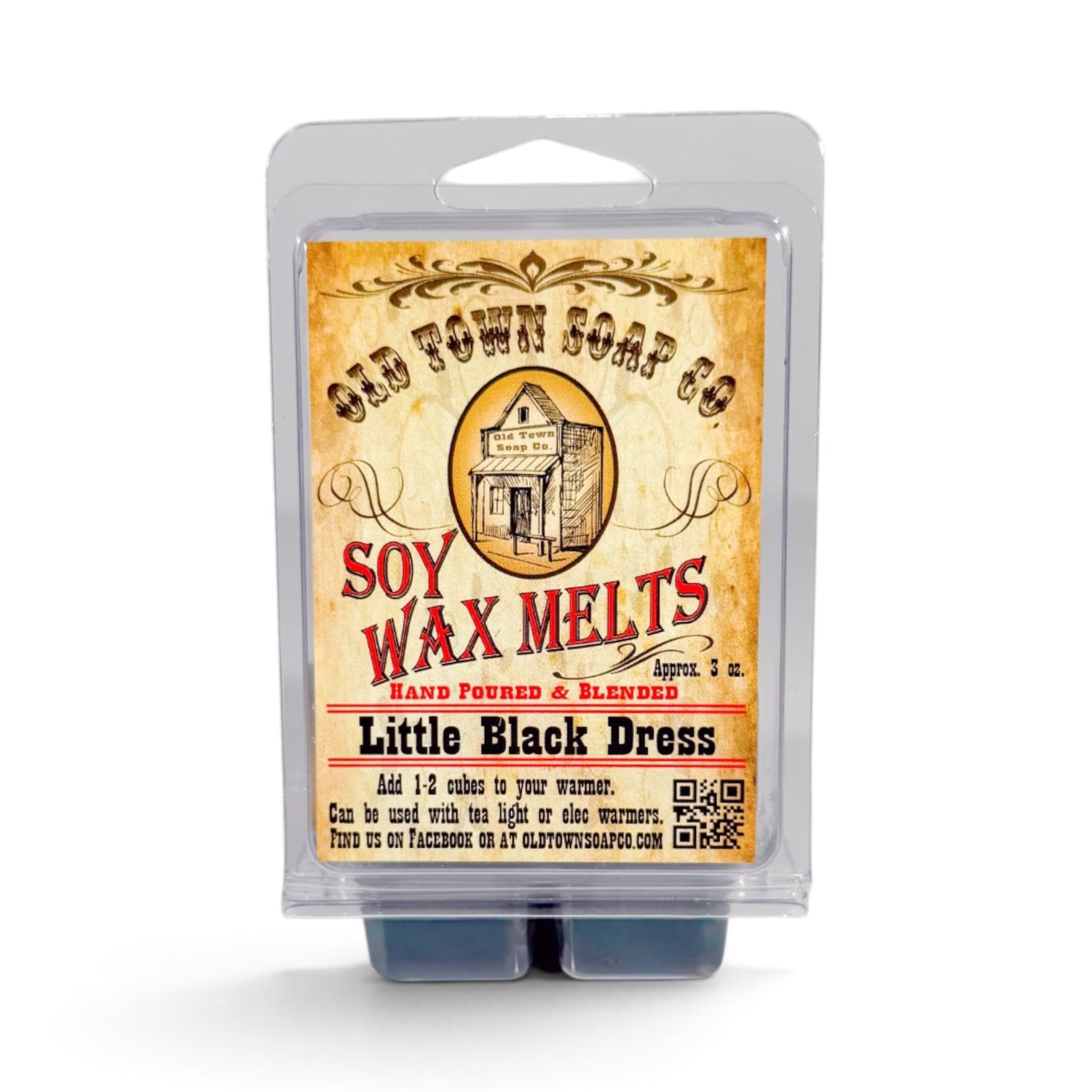Little Black Dress Wax Melts - Old Town Soap Co.