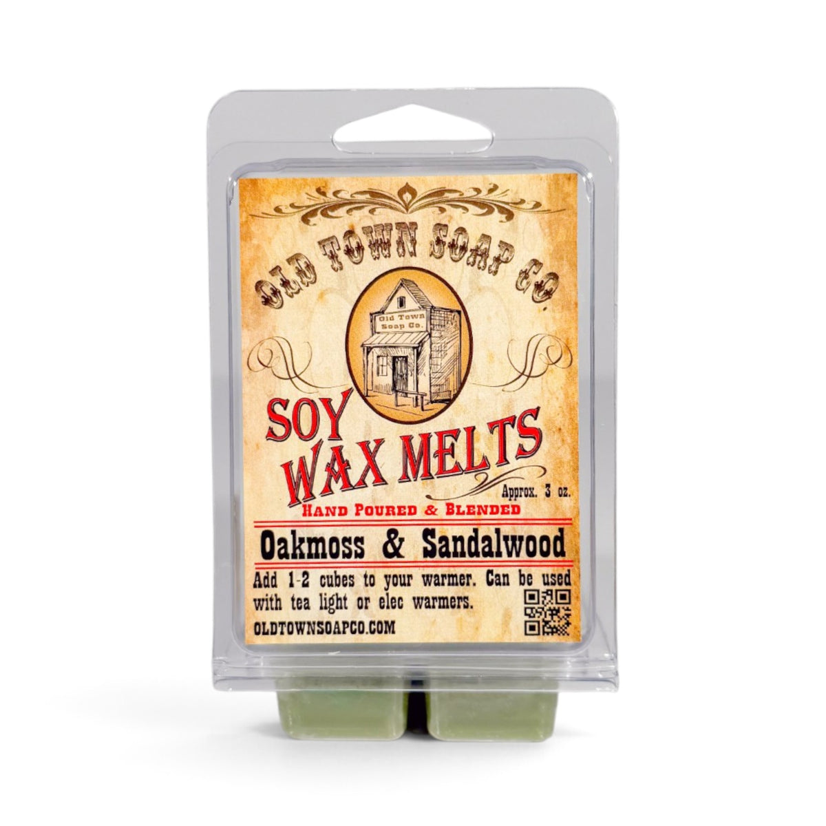 Oakmoss Sandalwood Wax Melts