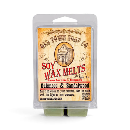 Oakmoss Sandalwood Wax Melts