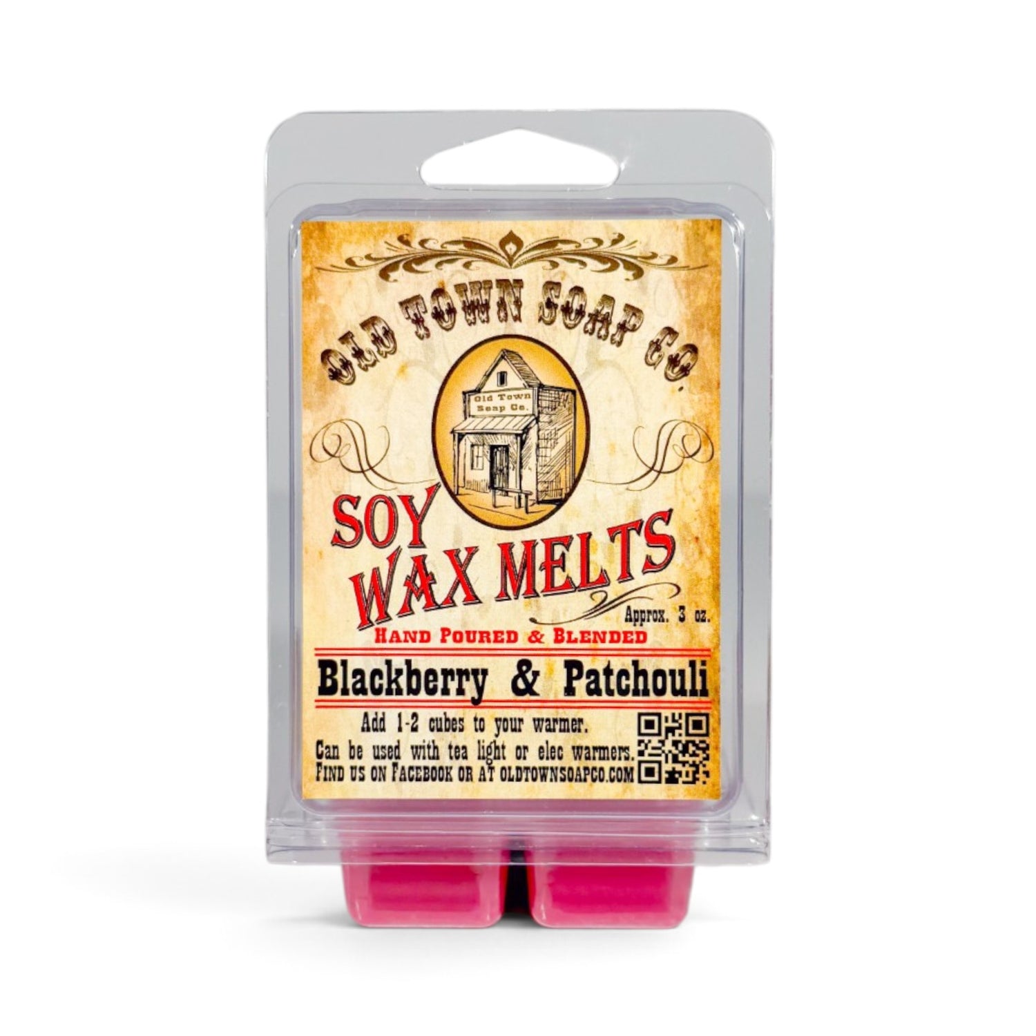 Blackberry &amp; Patchouli Wax Melts - Old Town Soap Co.