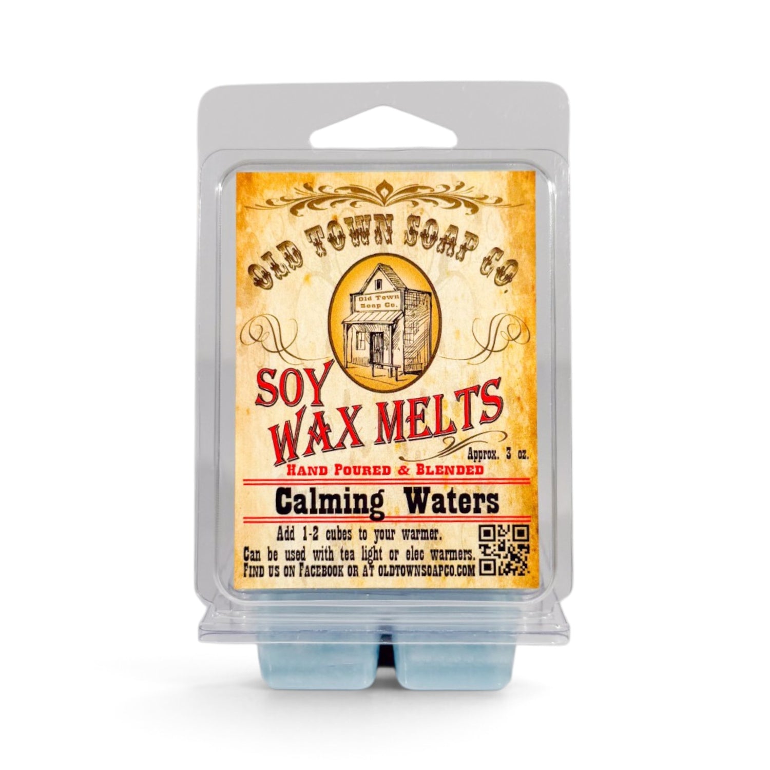 Calming Waters Wax Melts - Old Town Soap Co.