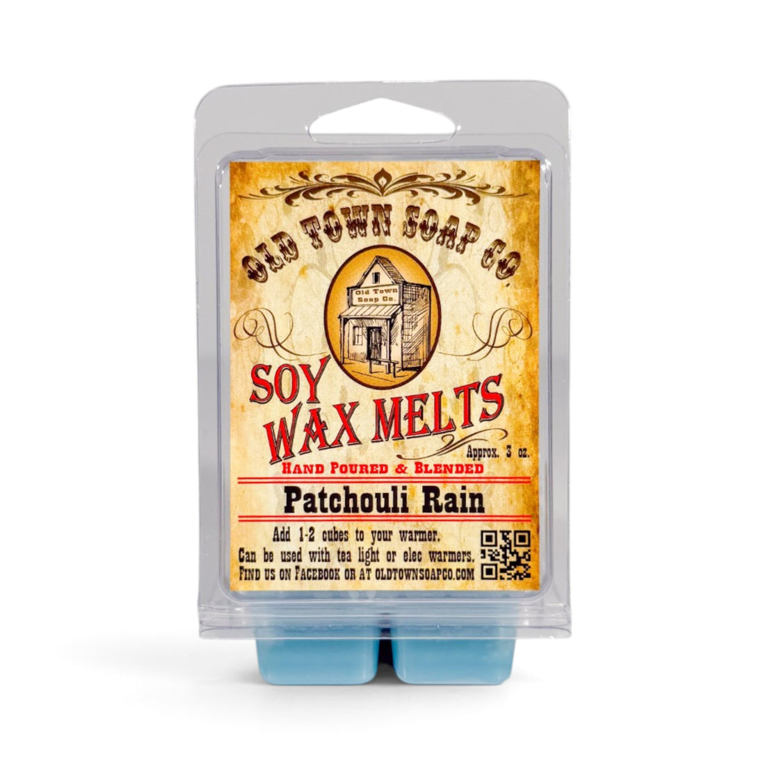 Patchouli Rain Wax Melts - Old Town Soap Co.