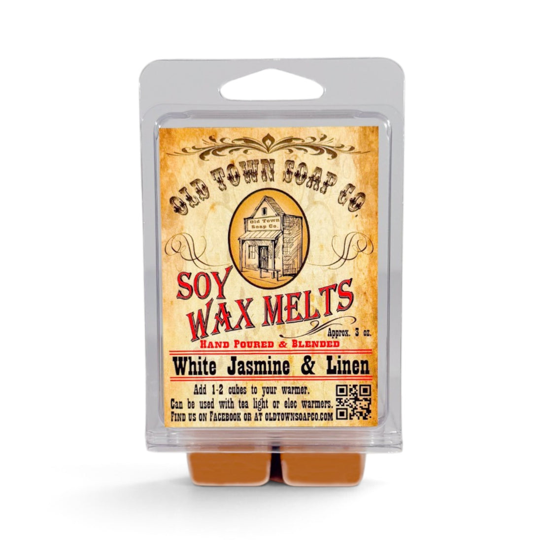 White Jasmine &amp; Linen Wax Melts