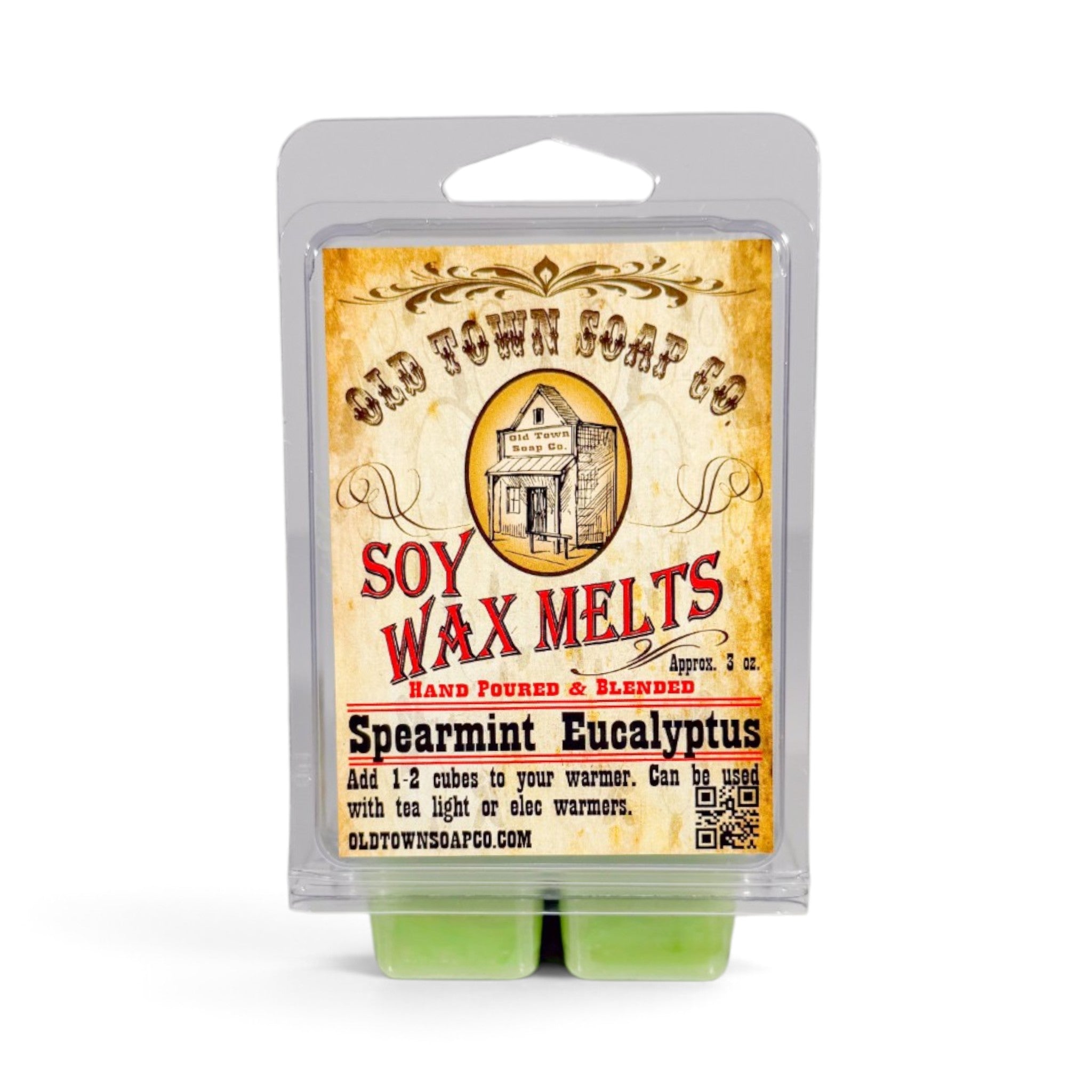 Spearmint Eucalyptus Wax Melts - Old Town Soap Co.