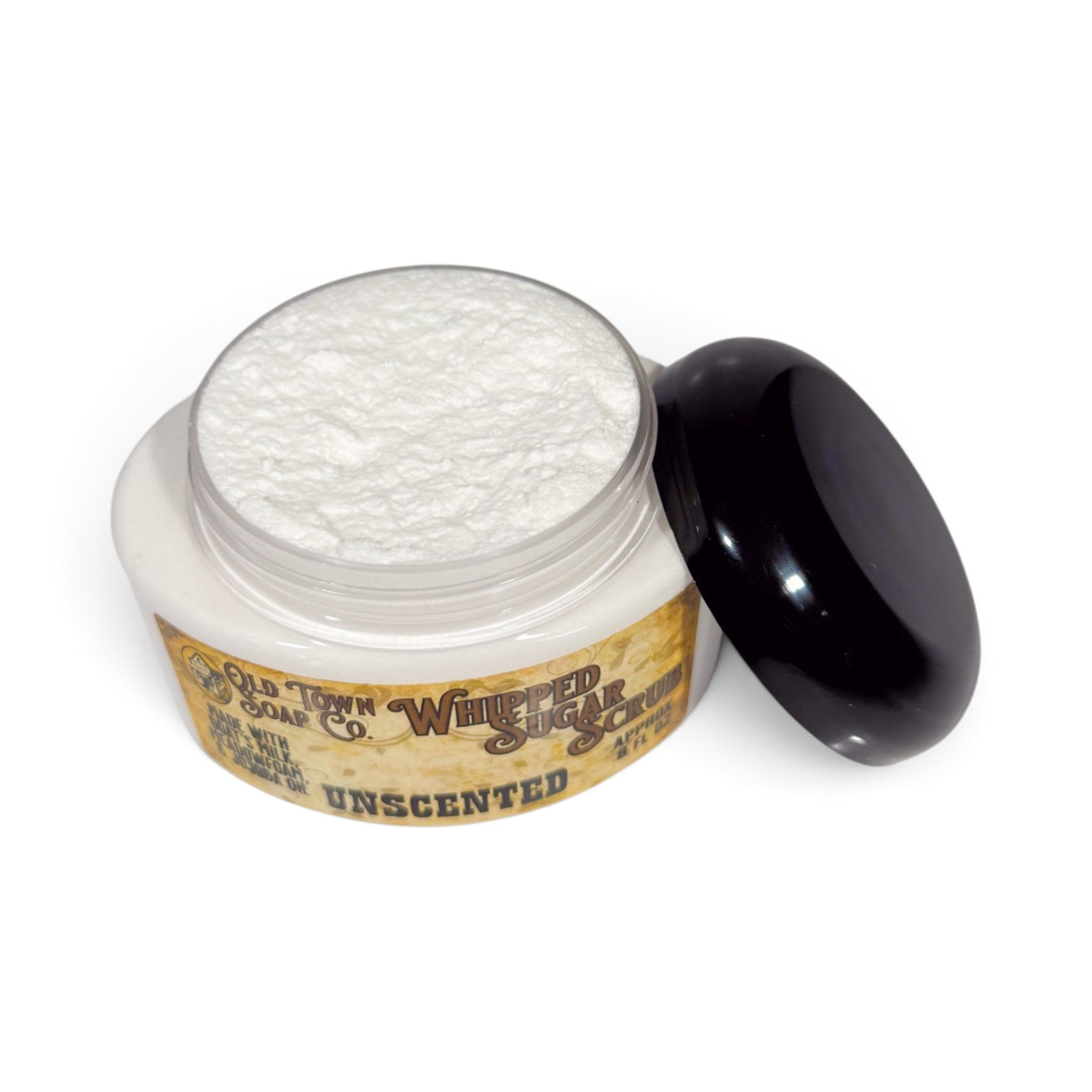 Unscented Whipped Sugar Scrub Soap