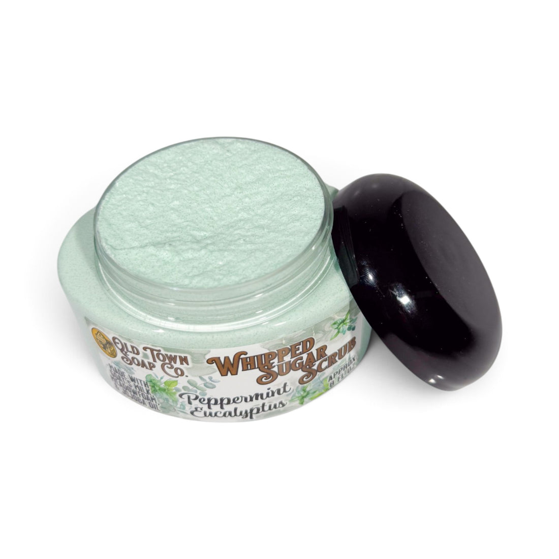 Peppermint Eucalyptus Whipped Sugar Scrub Soap