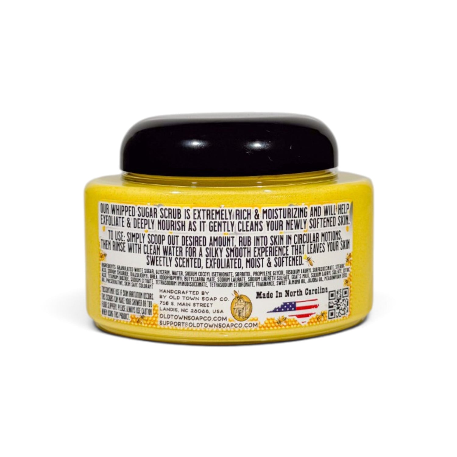 Honey Bee Whipped Sugar Scrub Soap