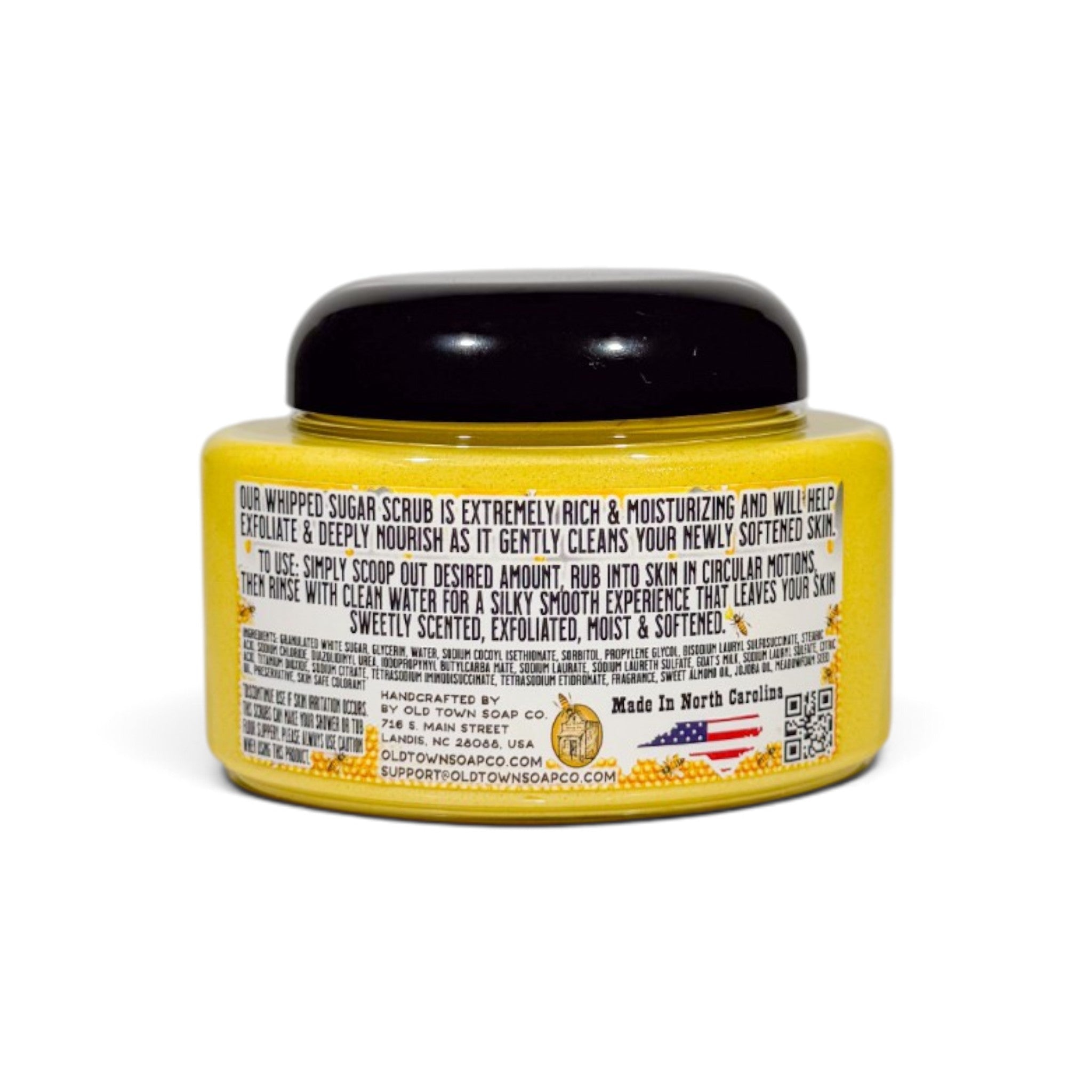 Honey Bee Whipped Sugar Scrub Soap