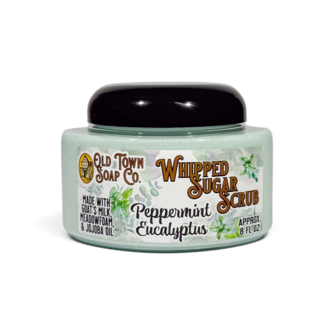 Peppermint Eucalyptus Whipped Sugar Scrub Soap