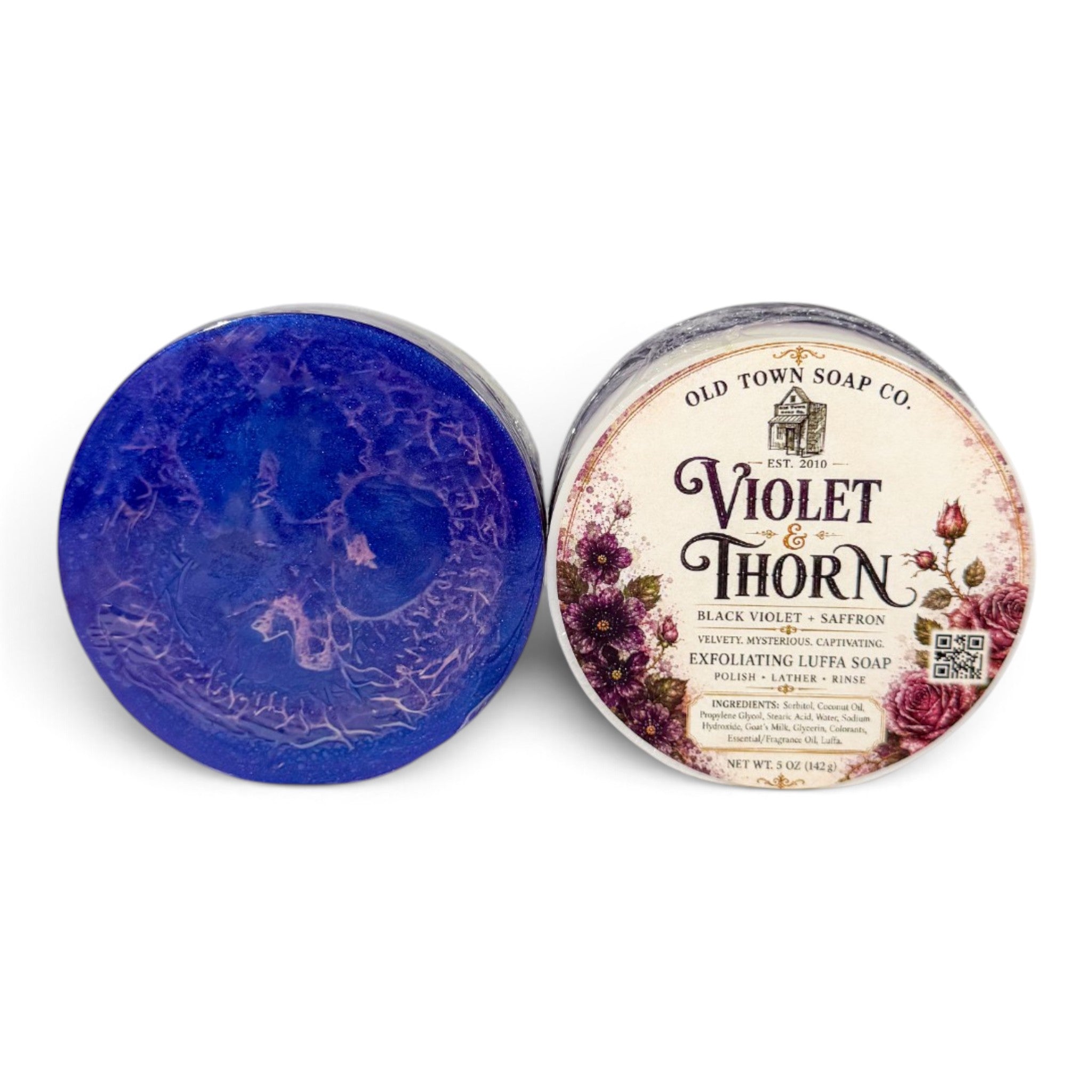 Violet &amp; Thorn -Luffa Soap