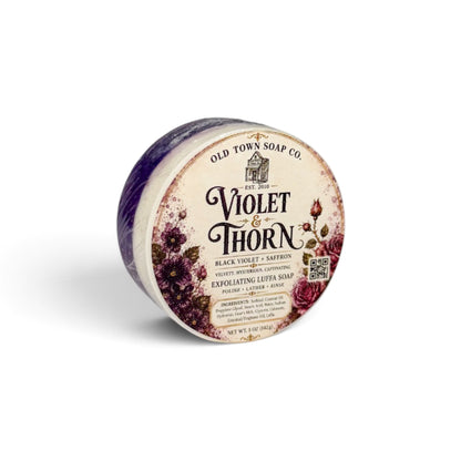 Violet &amp; Thorn -Luffa Soap