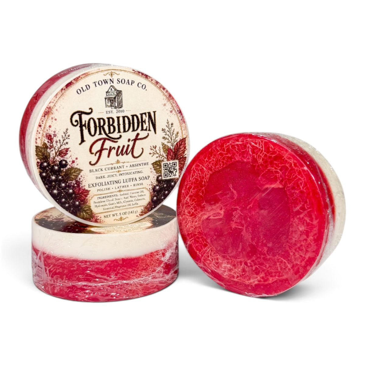 Forbidden Fruit -Luffa Soap