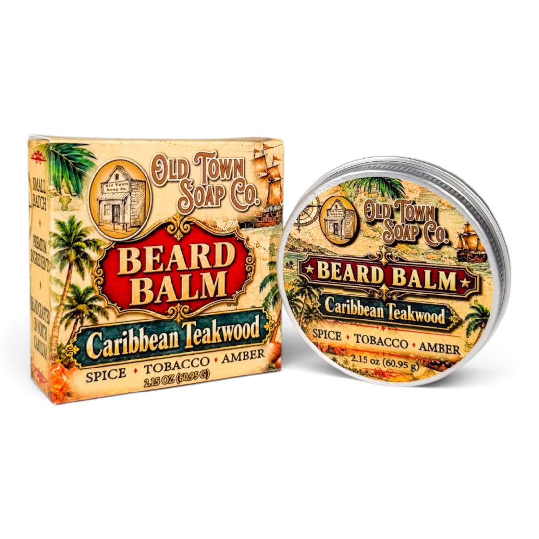 Caribbean Teakwood Beard Balm