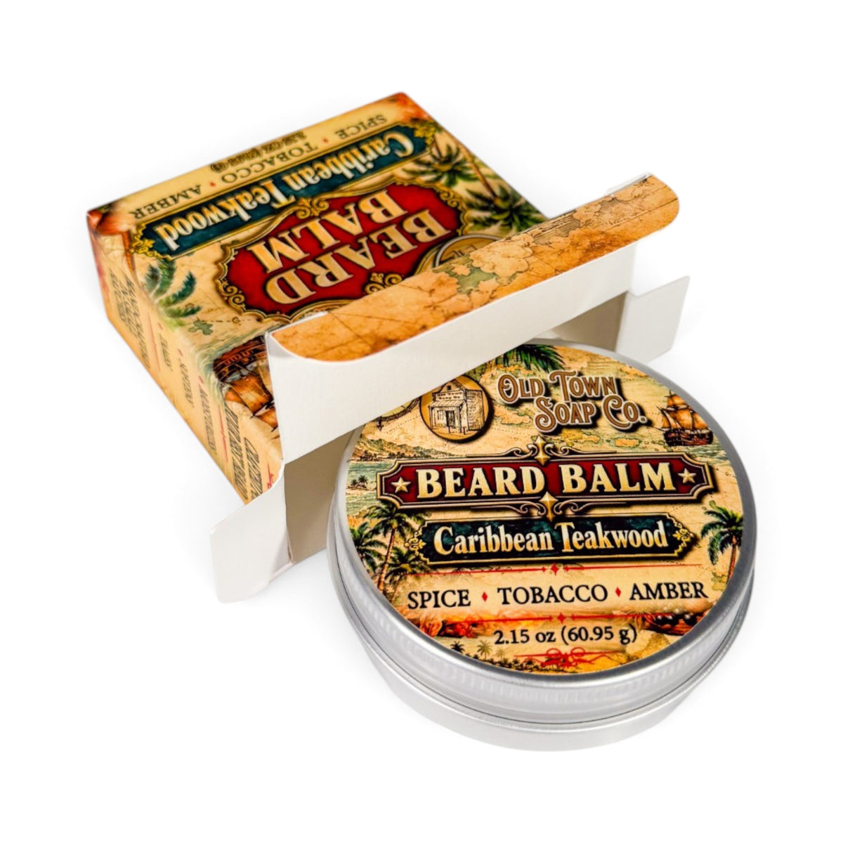 Caribbean Teakwood Beard Balm