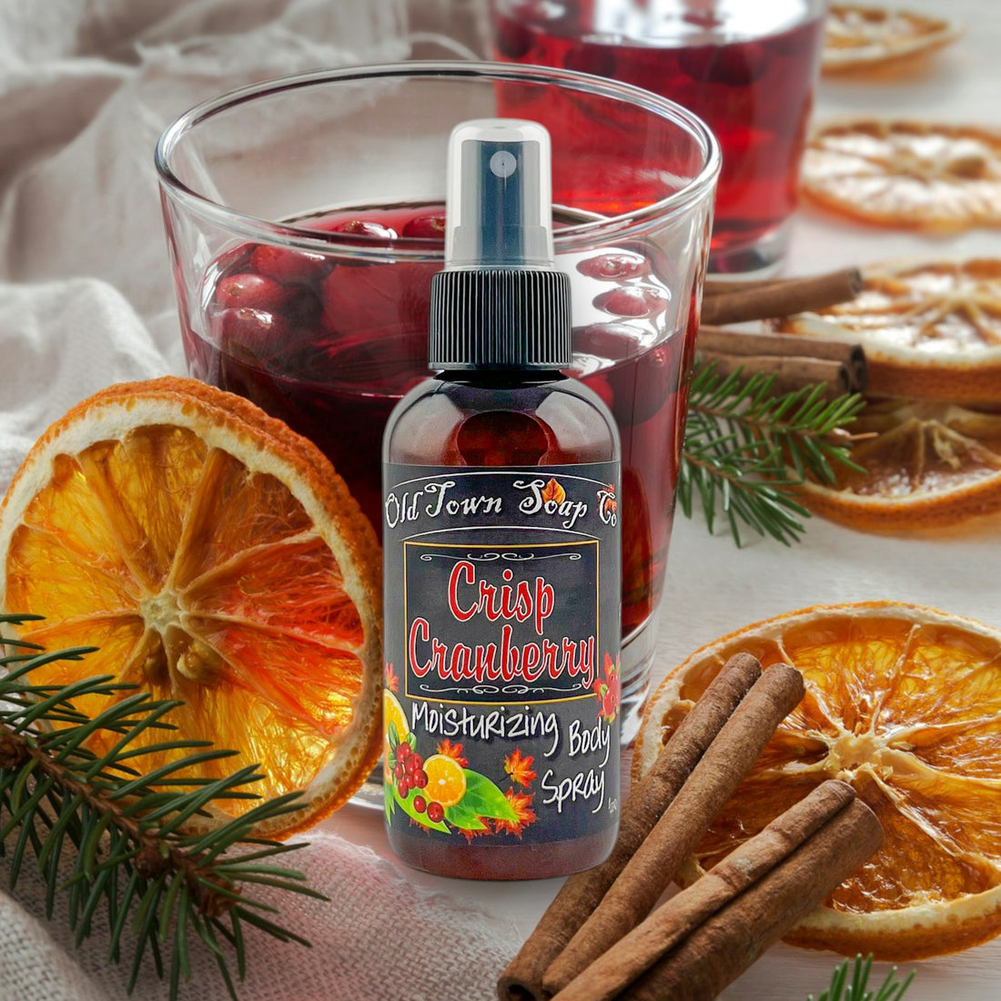 Crisp Cranberry 4oz Body &amp; Hair Mist