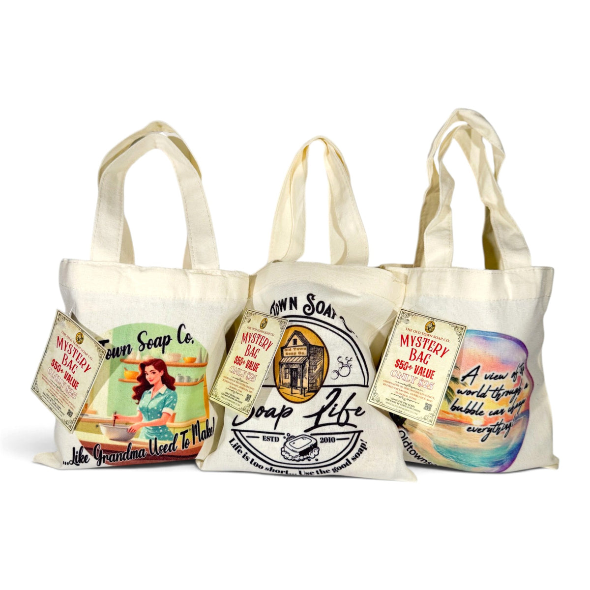 Limited Time Mystery Bags - 3 Bag Design Options