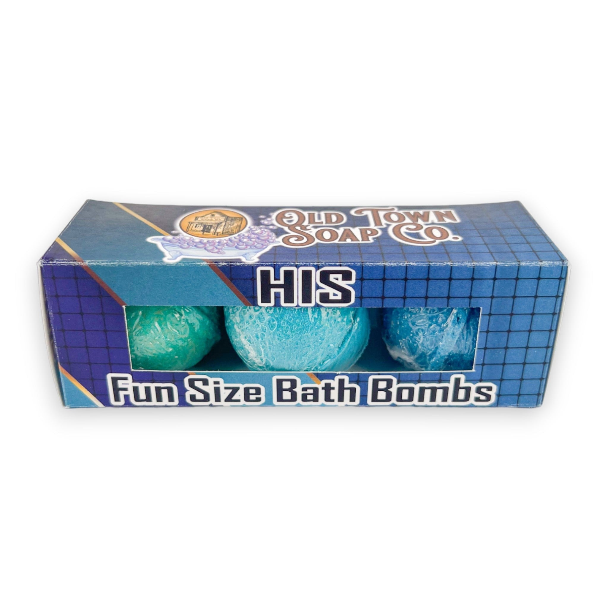 His Fun Size Bath Bomb Set - Old Town Soap Co.