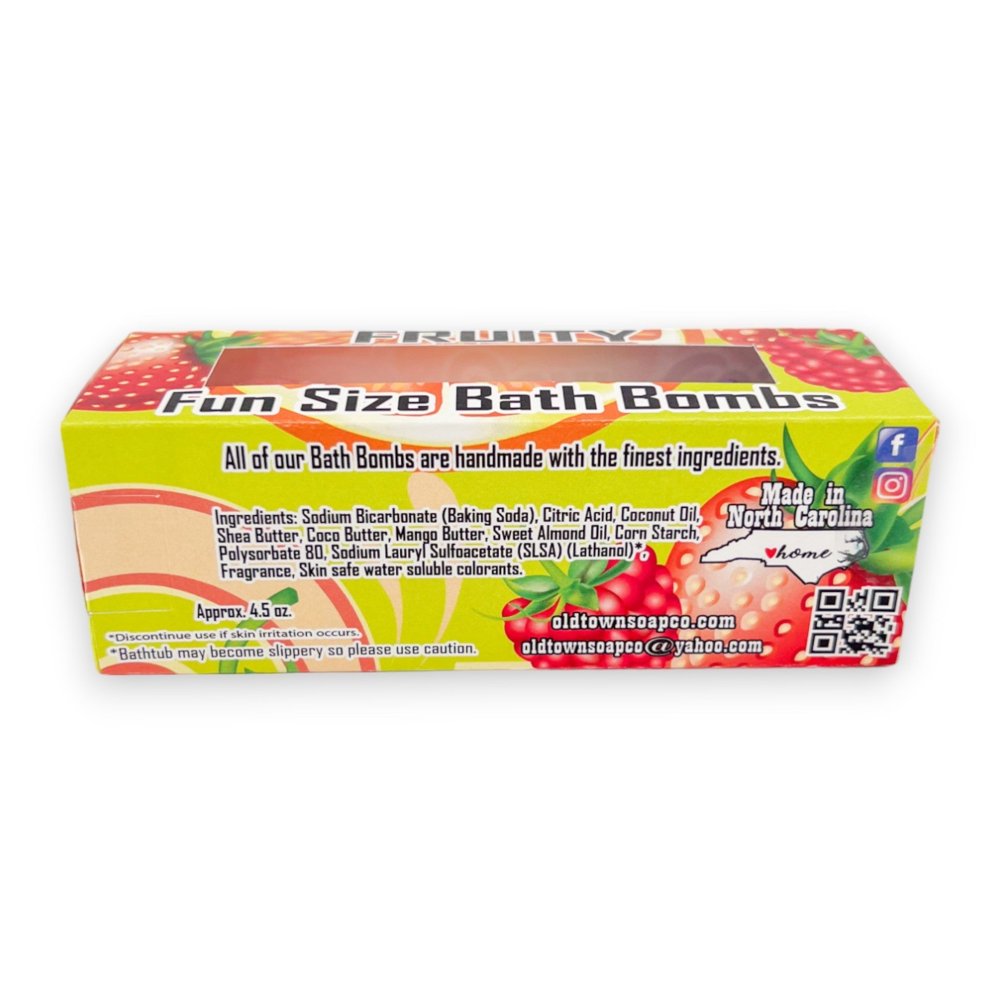 Fruity Fun Size Bath Bomb Set - Old Town Soap Co.