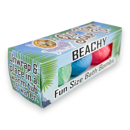 Beachy Fun Size Bath Bomb Set