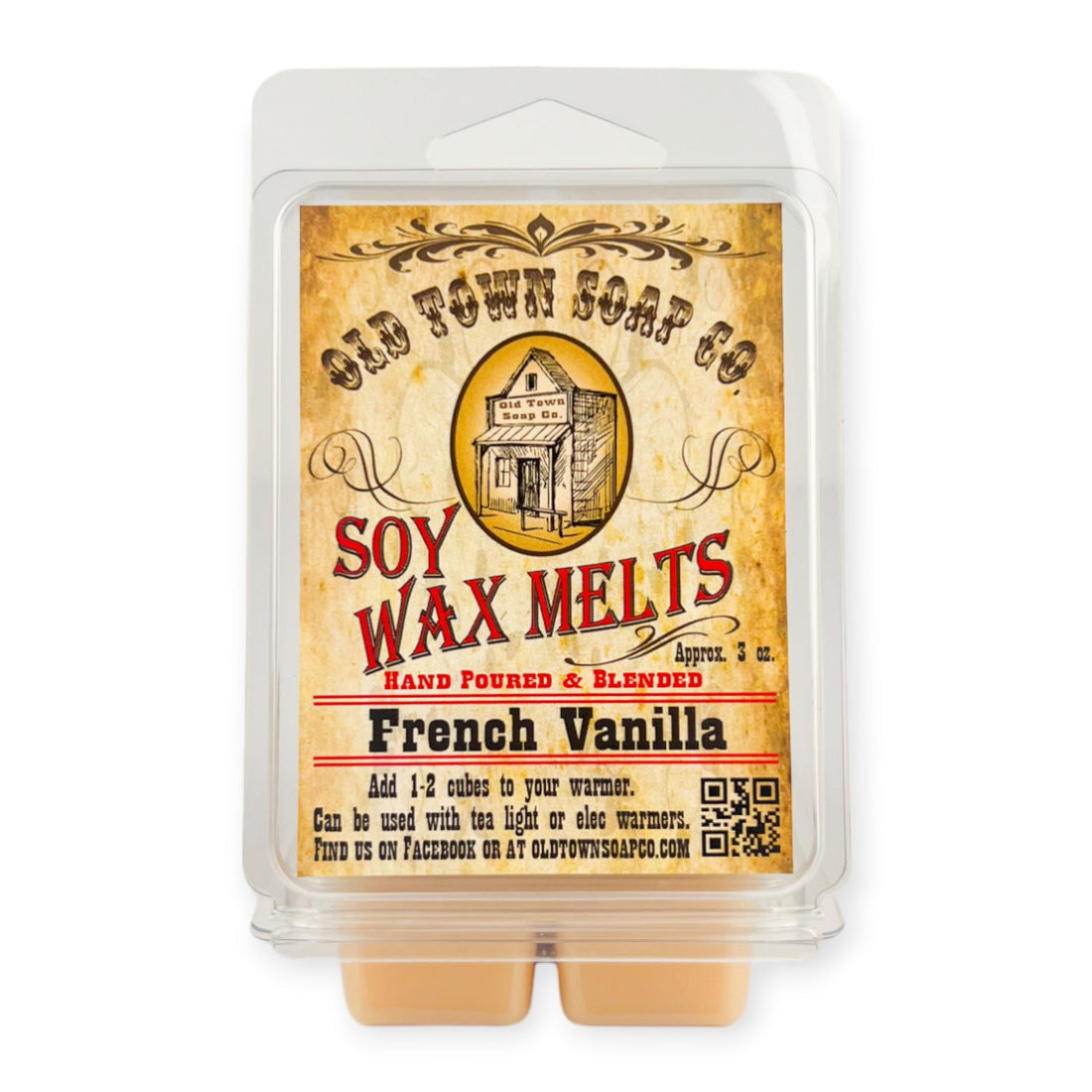 French Vanilla Wax Melts - Old Town Soap Co.