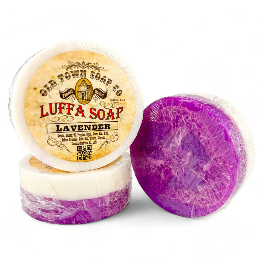 Lavender -Luffa Soap - Old Town Soap Co.