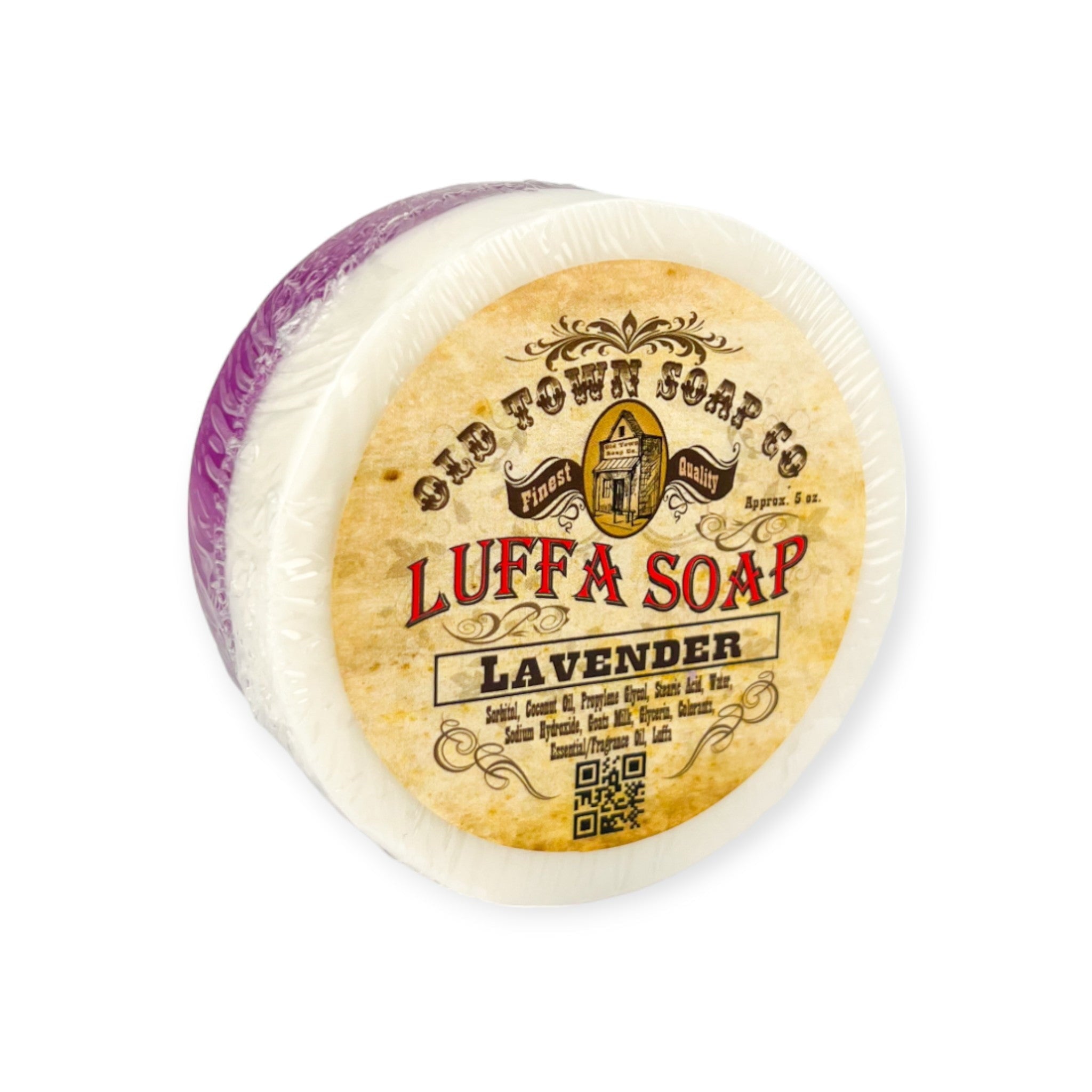 Lavender -Luffa Soap - Old Town Soap Co.